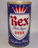 Rex Pale Lager Beer, USBC II 114-37, Grade 1 to 1/1+ Sold on 10/16/15