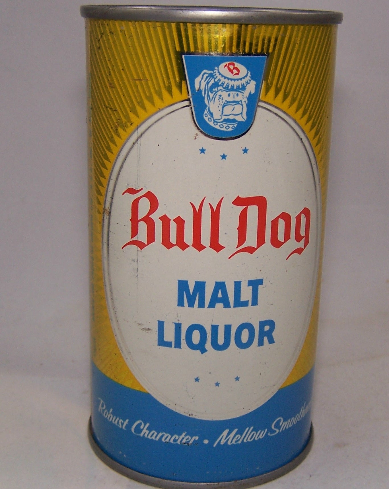 Bull Dog Malt Liquor, USBC 46-03 Grade 1/1- Sold on 01/14/17
