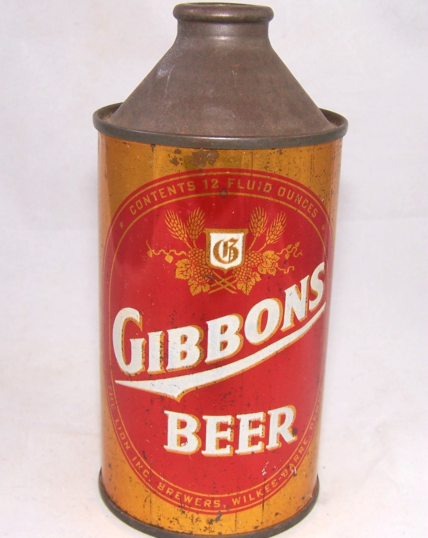 Gibbon's Beer, USBC 154-27, Grade 1- Sold on 03/18/18
