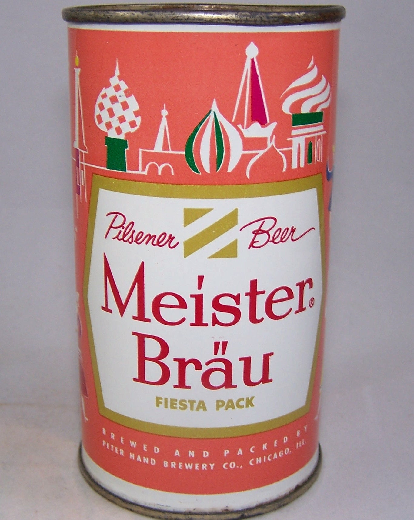 Meister Brau Beer, Country Can, (Russia) USBC 97-16, Grade A1+Sold 10/23/15