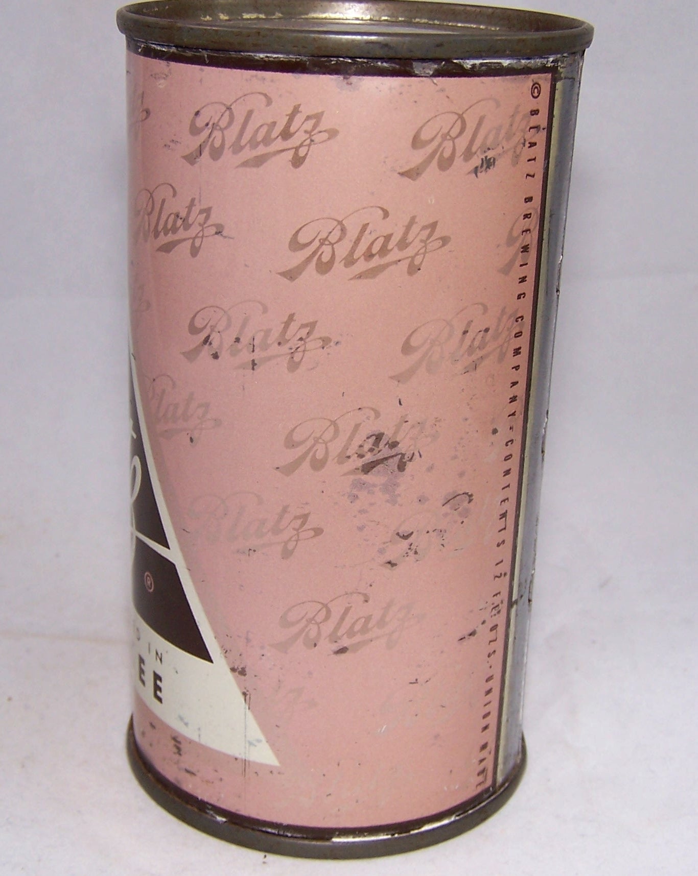 Blatz set can (Pink) USBC 39-15, Grade  1- Sold on 09/10/17