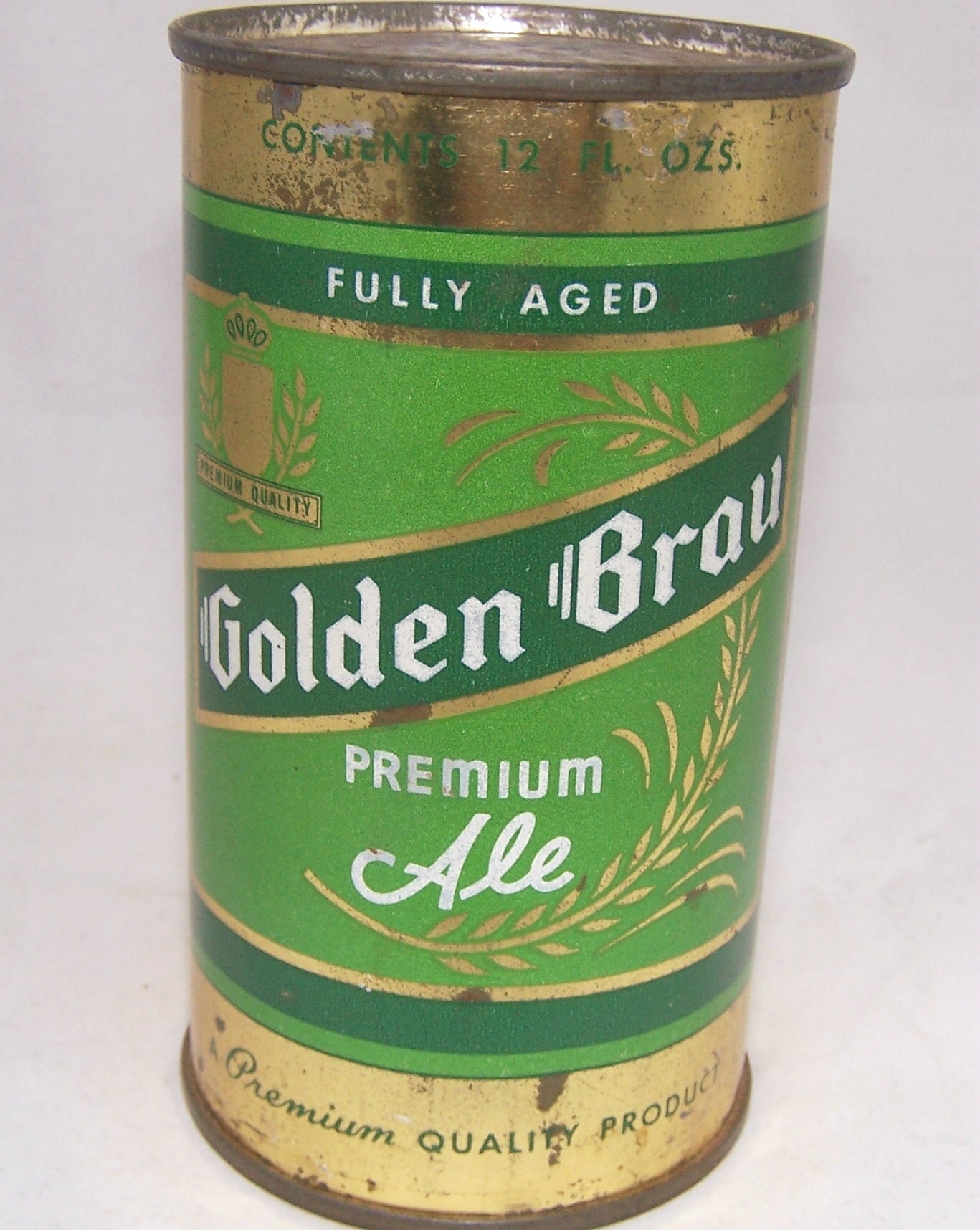 Golden Brau Premium Ale, USBC 72-20, Grade 1-