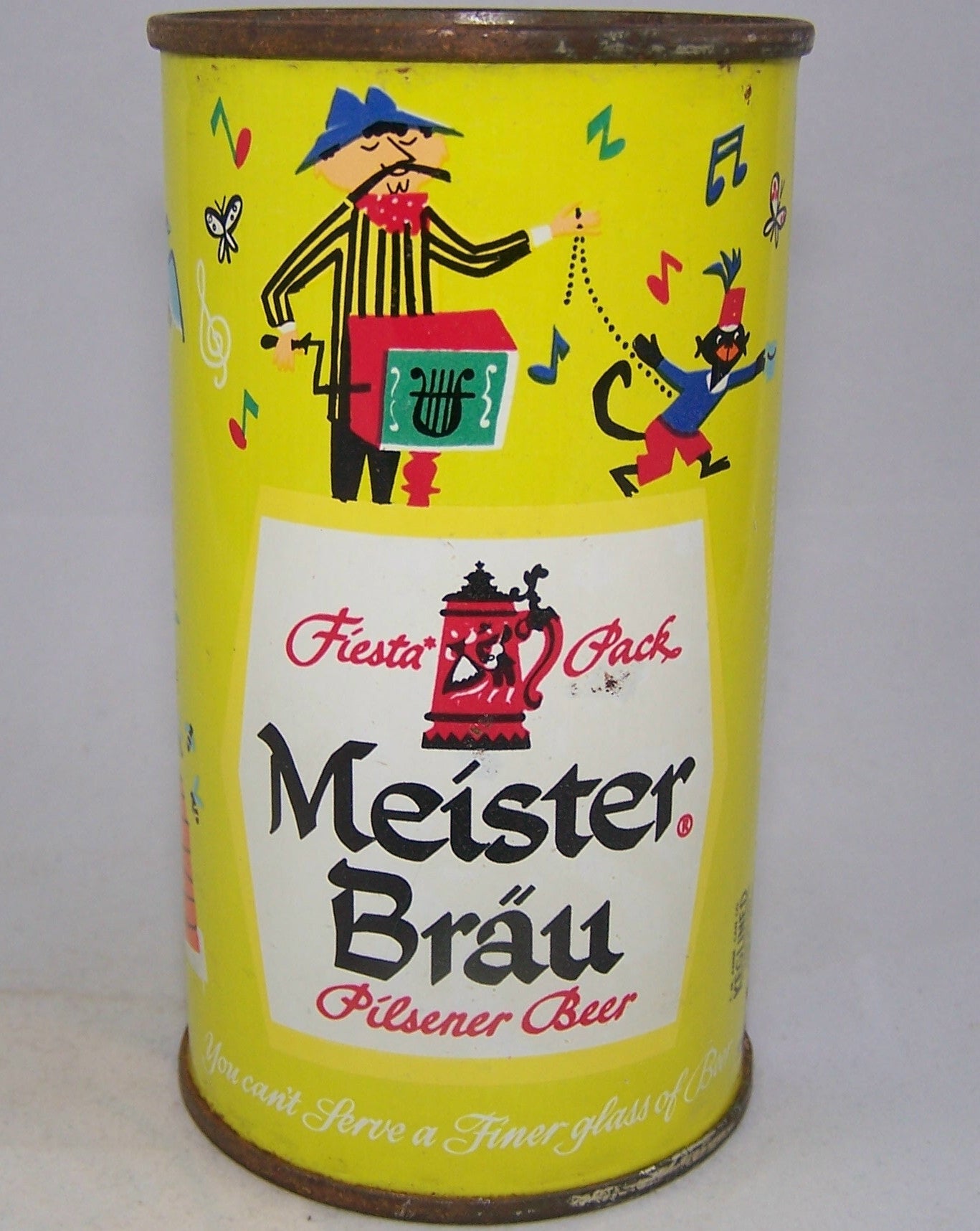 Meister Brau Pilsener Beer,(Yellow Border) USBC 98-08, Grade 1/1- Sold on 10/24/15