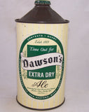 Dawson's Extra Dry Ale. USBC 206-16, Grade 1 Sold on 02/25/18