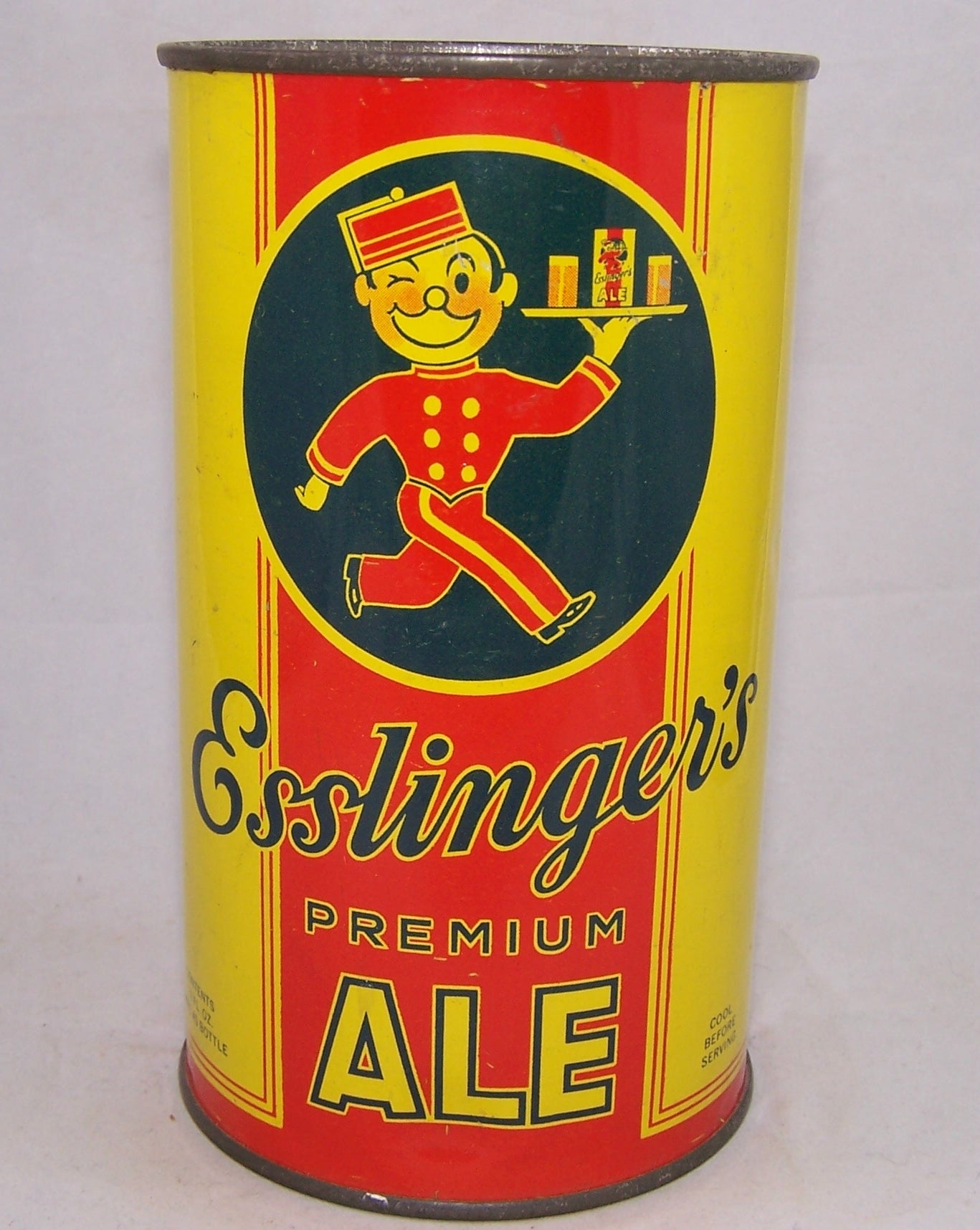 Esslinger's Premium Ale Quart, USBC 208-11, Grade 1/1+ to A1+Sold on 04/06/19