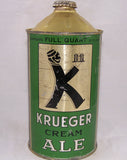 Krueger Cream Ale (Silver Letters) USBC 213-10, Grade 1- Sold on 10/20/17