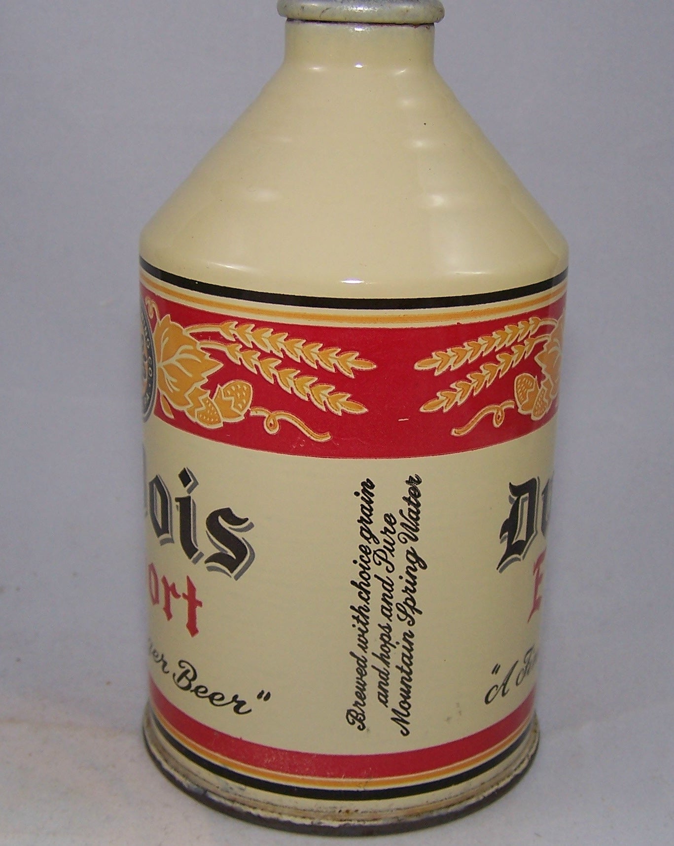 Du Bois Export " A fine Lager Beer" USBC 193-05, Grade A1+ Sold on 01/10/17