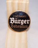 Cincinnati Burger Bohemian Ball Knob Insert, Tap Marker page 114-1161, Grade 8 Sold on 02/13/16