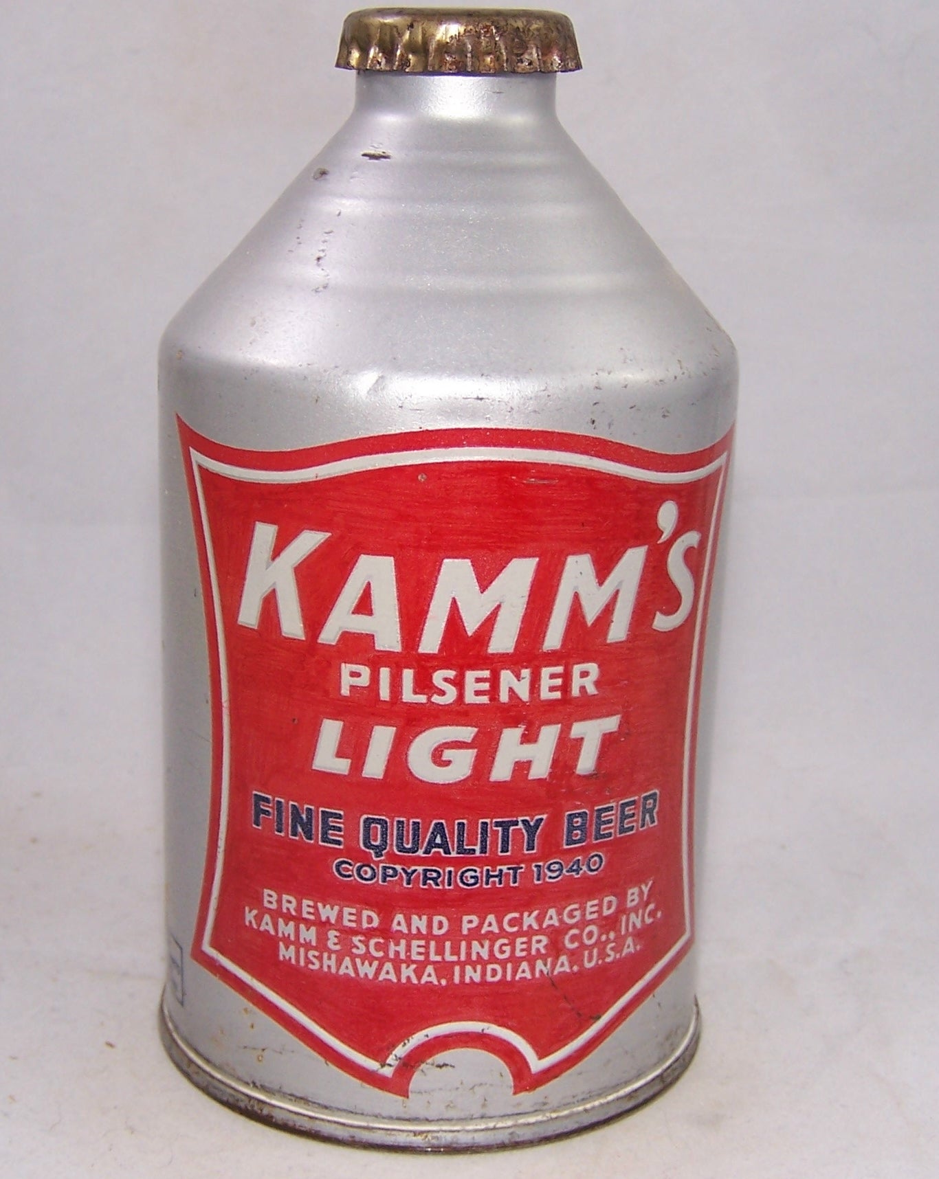 Kamm;s Pilsener Light, IRTP, USBC 196-03, Grade 1/1-