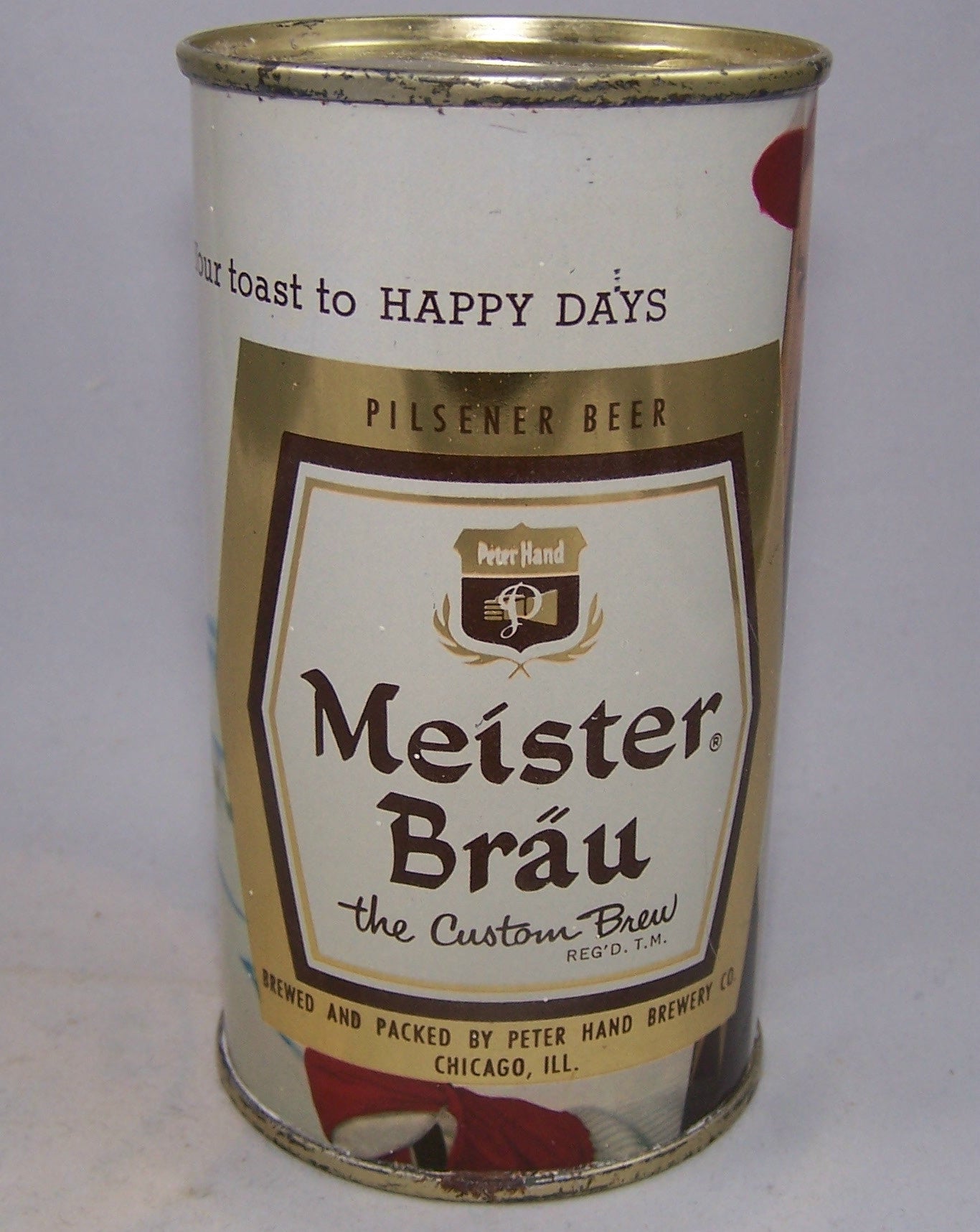 Meister Brau Happy Days "The Custom Brew" Skiing, USBC 98-23, Grade A1+Sold on 12/08/15