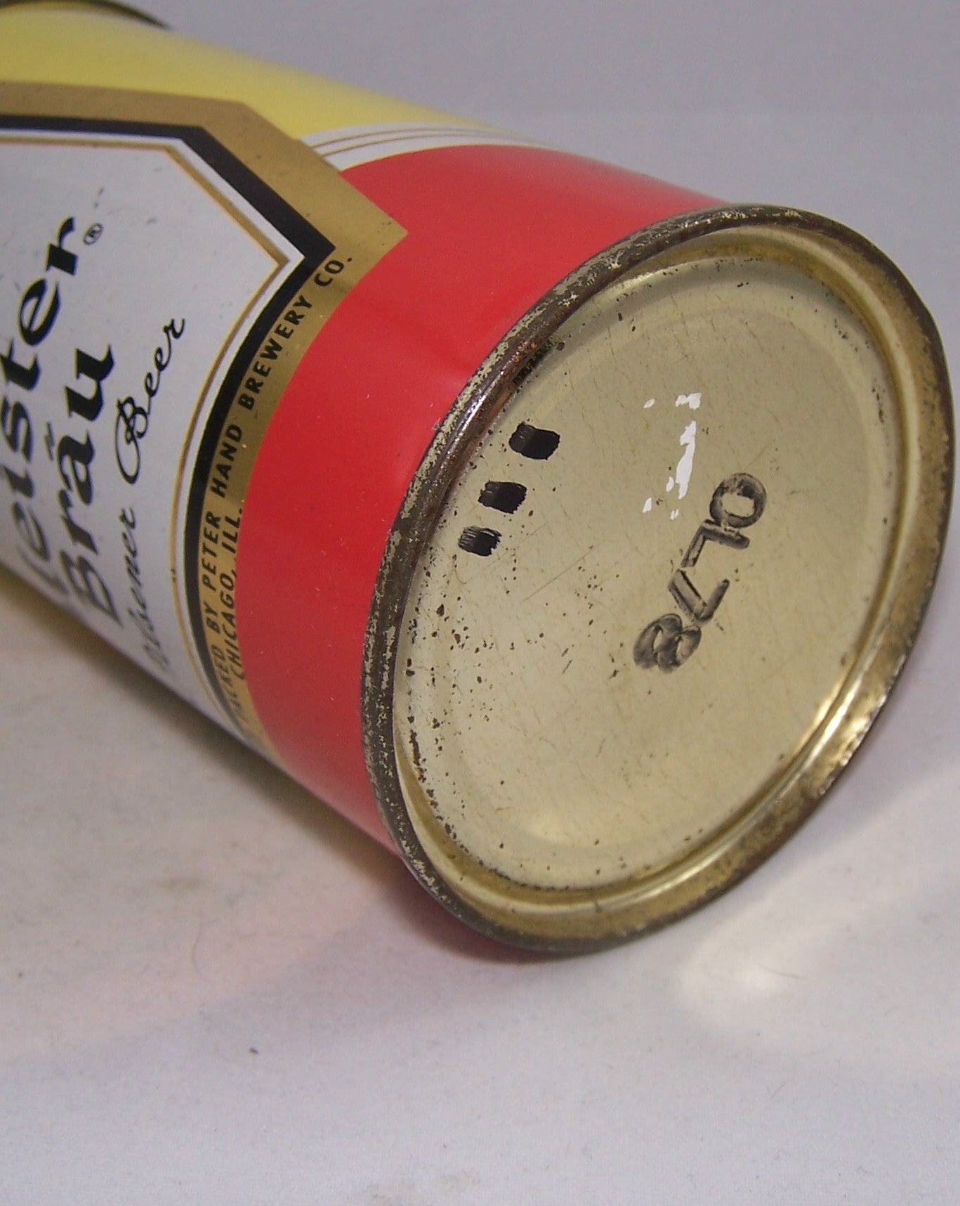 Meister Brau Pastel Set can, Art Decco, USBC 98-13, Grade 1 to 1/1+ Sold on 12/07/15