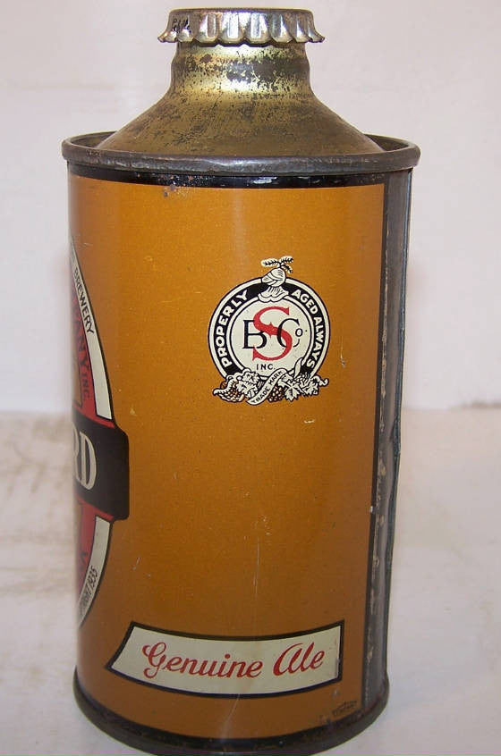 Standard Sparkling Ale USBC 186-5, New York, Grade 1- Sold 7/11/15