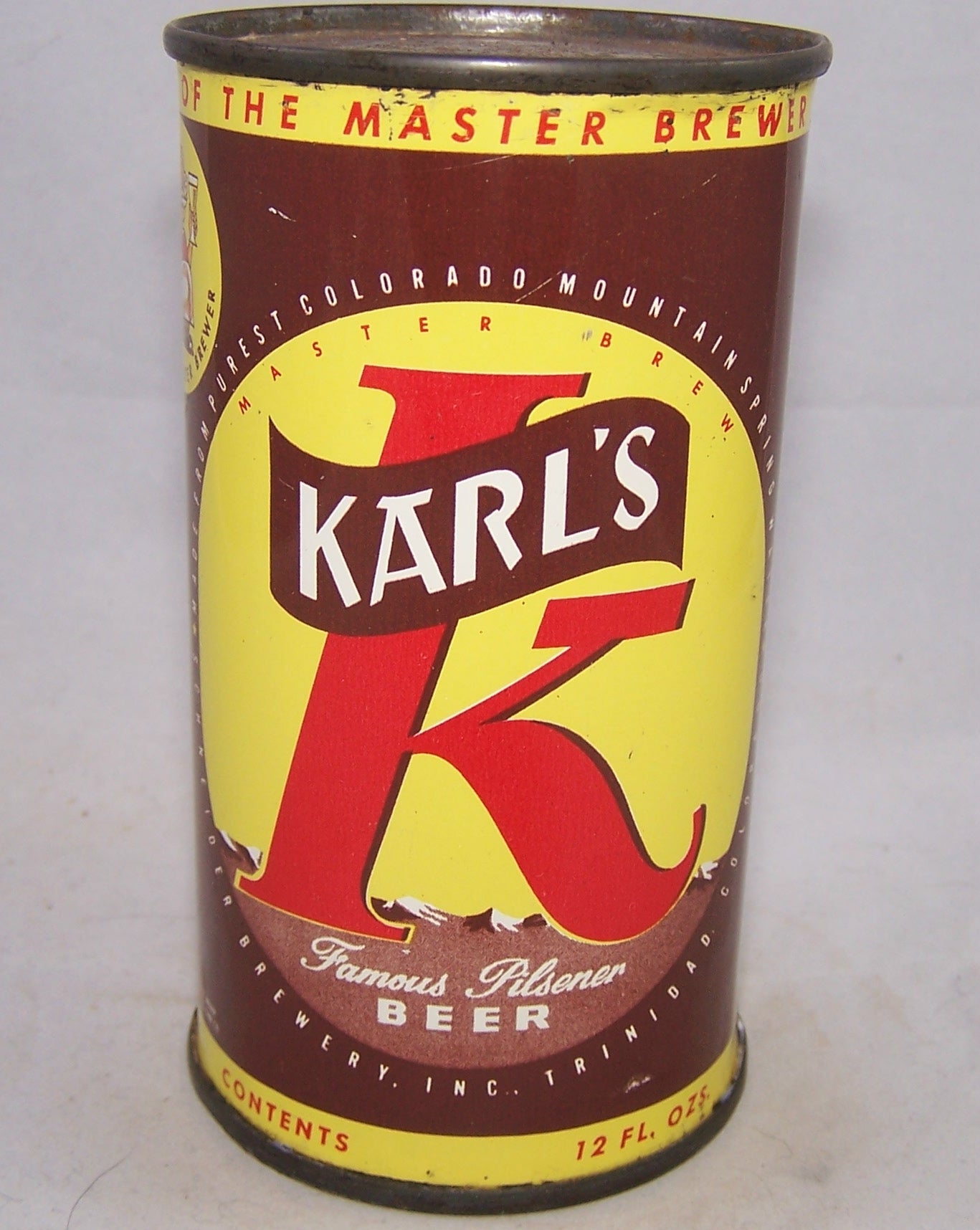 Karl's Famous Pilsner Beer, USBC 87-04, Grade 1/1+