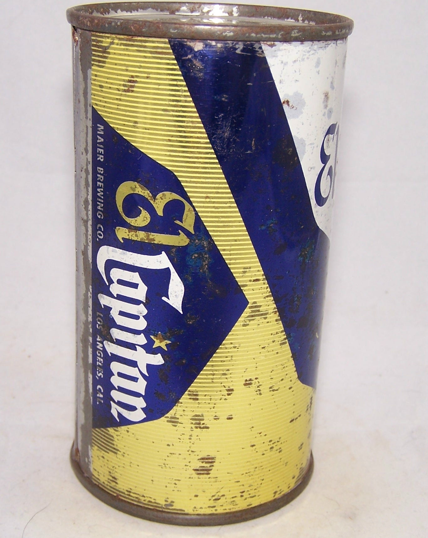 El Capitan Premium Beer (Maier) USBC 59-18, Grade 1-/2+ Sold on 2/12/18