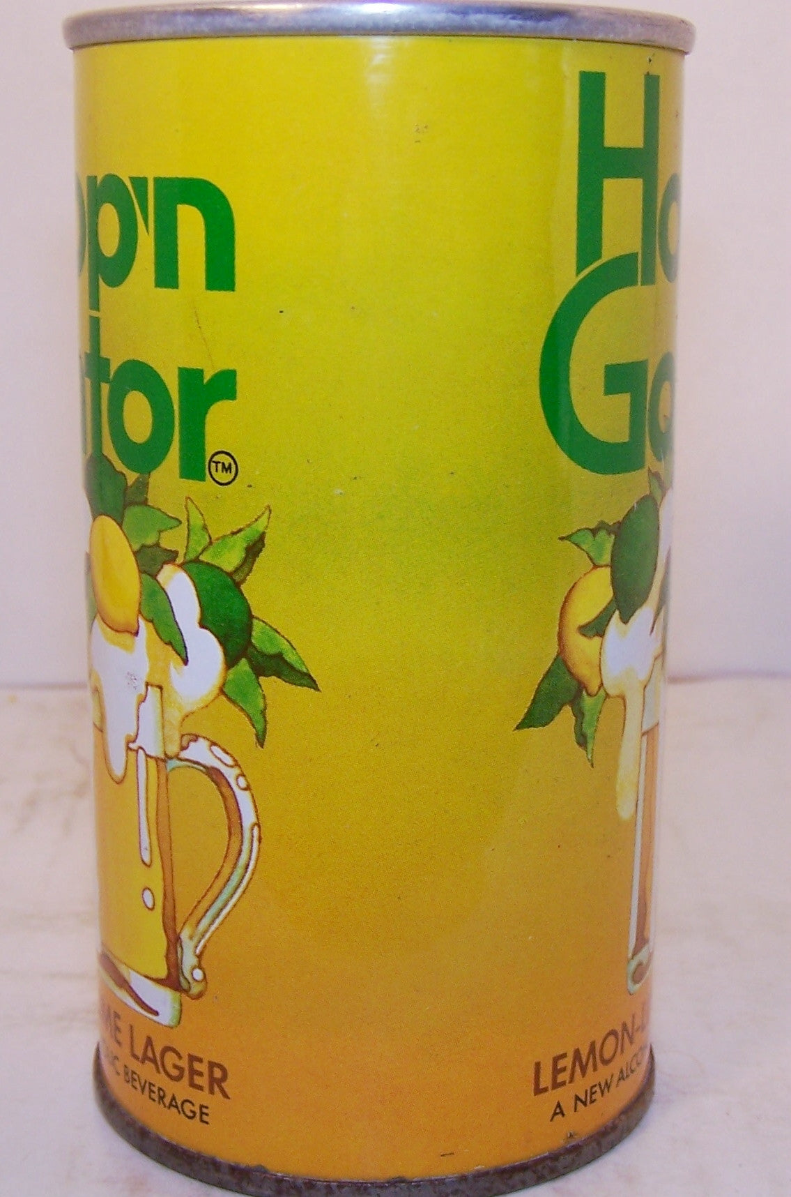 Hop'n Gator Lemon-Lime Lager, USBC II 77-13, grade 1/1+ Sold on 09/15/16