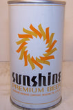 Sunshine premium beer fan tab, USBC II 129-24, grade 1/1+ Sold on 5/11/15