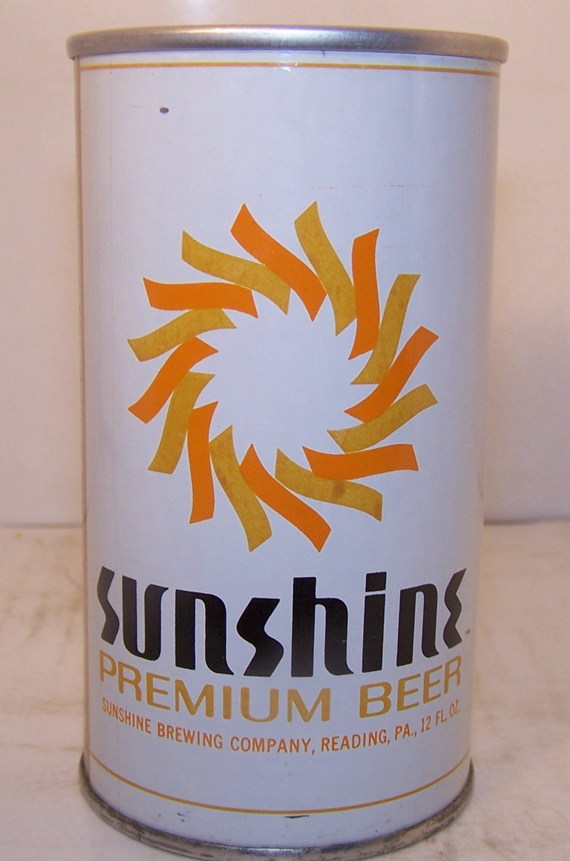 Sunshine premium beer fan tab, USBC II 129-24, grade 1/1+ Sold on 5/11/15