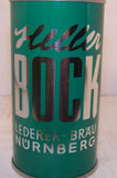 Heller Bock Lederer-Brau, can is rolled, Grade A1+  Sold on 2/28/15