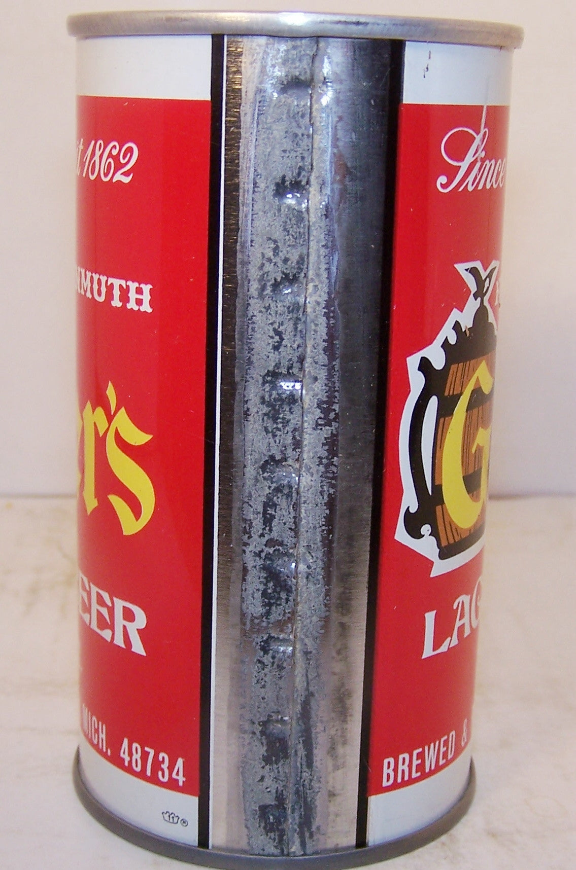 Geyer's Lager beer, USBC II 68-10 Grade 1/1+ Sold 1/16/16