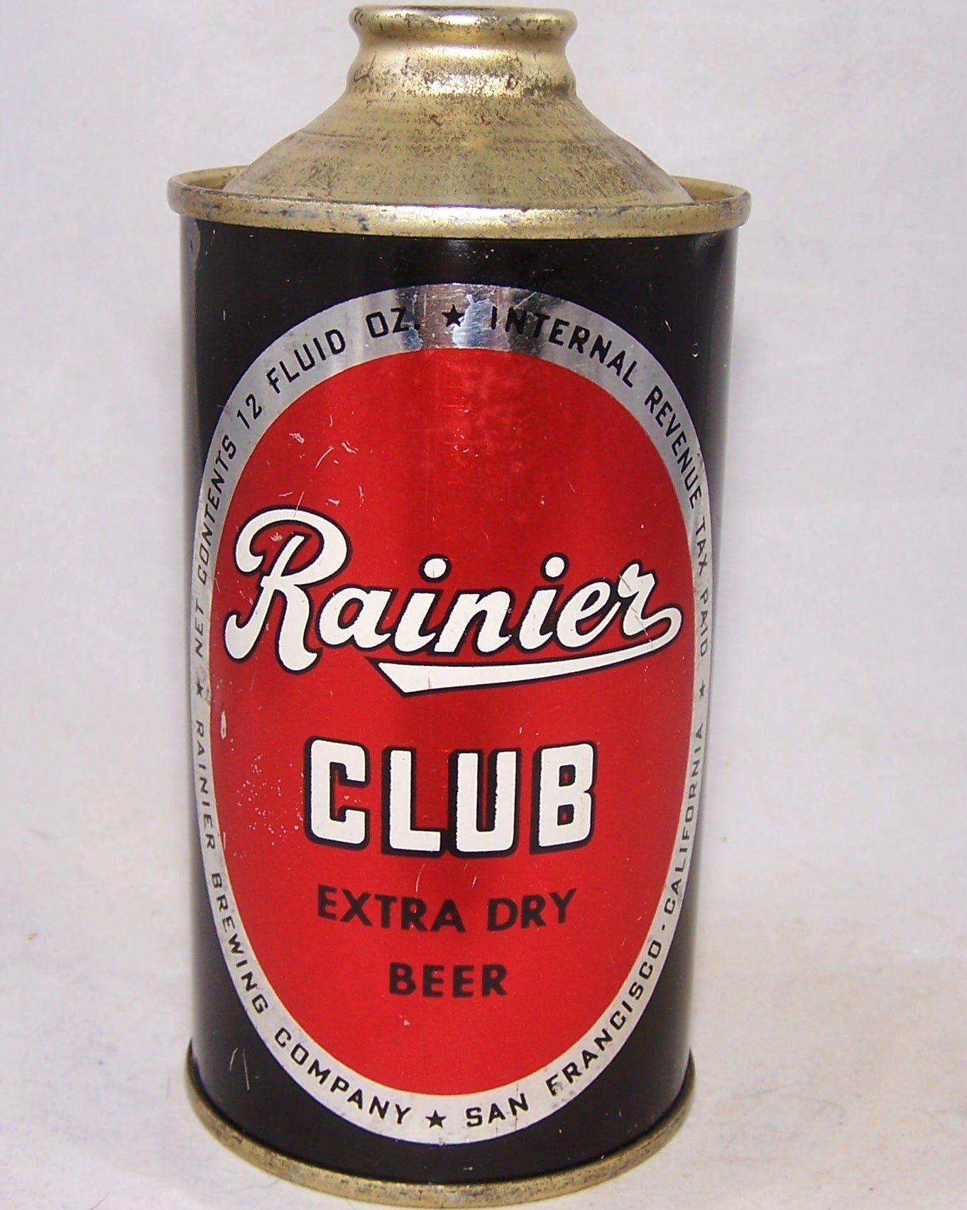 Rainier Club Extra Dry Beer, USBC 180-19, Grade 1
