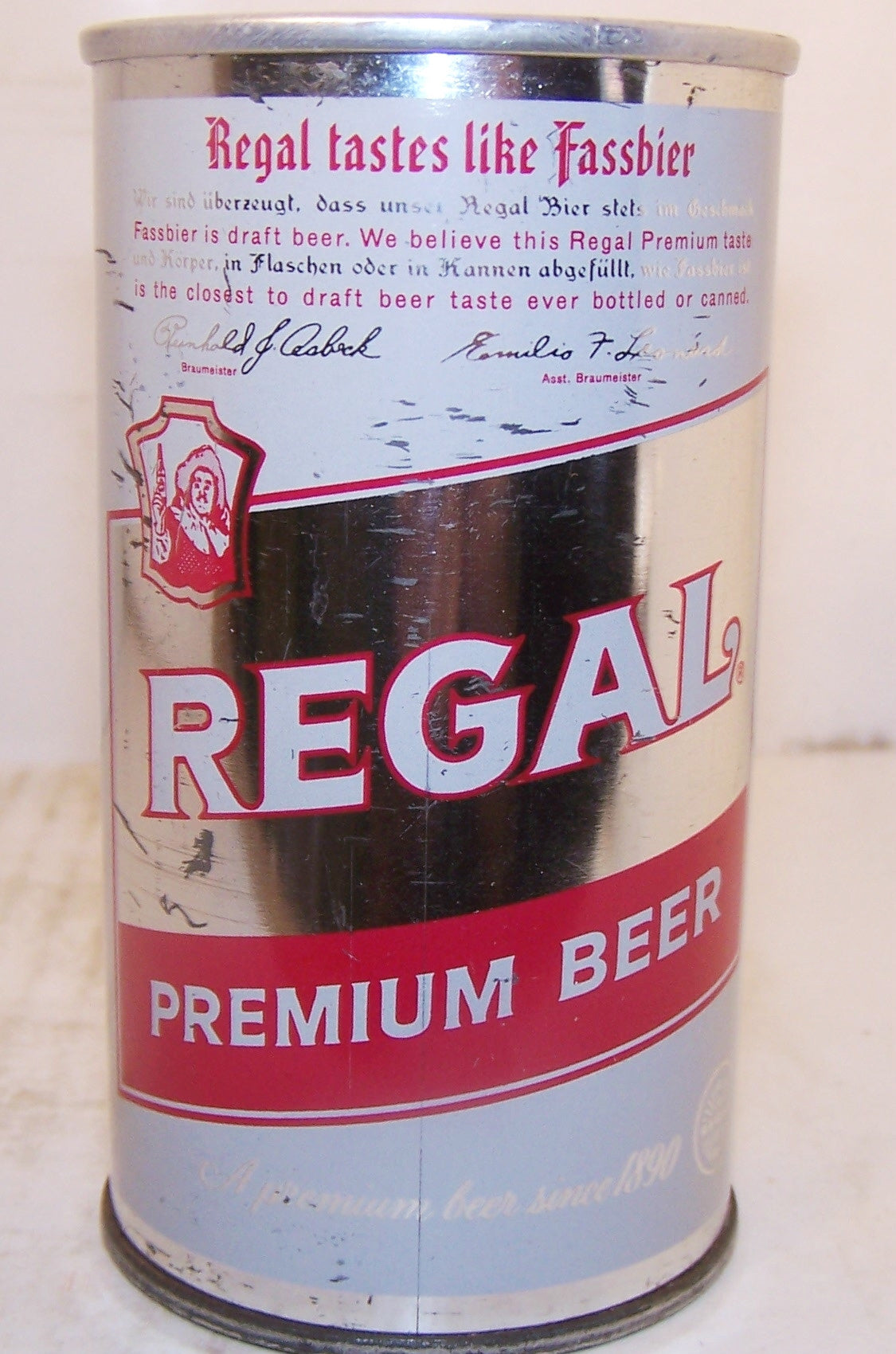 Regal Premium beer, USBC 113-19, original, grade 1- Sold on 08/26/17
