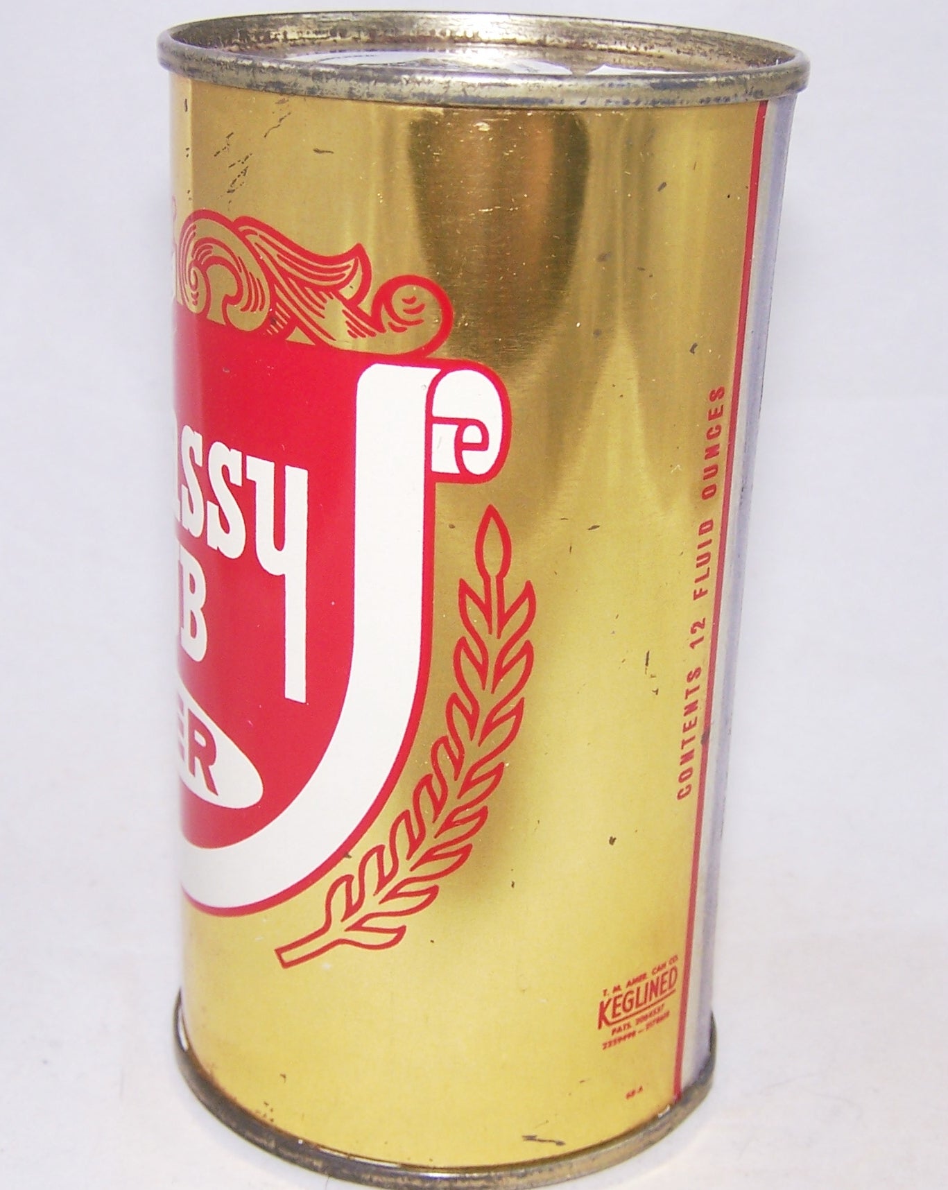 Embassy Club Beer, USBC 59-33, Grade 1 Sold on 02/15/18