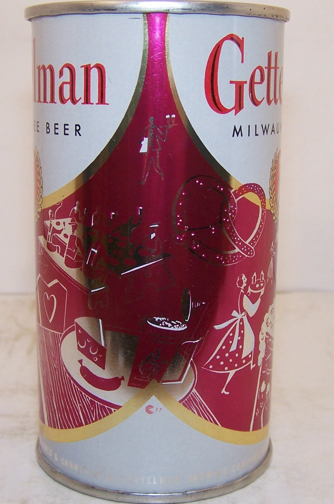 Gettelman "Picnic" Beer, USBC 69-17, Grade 1/1+ Sold on 11/30/14