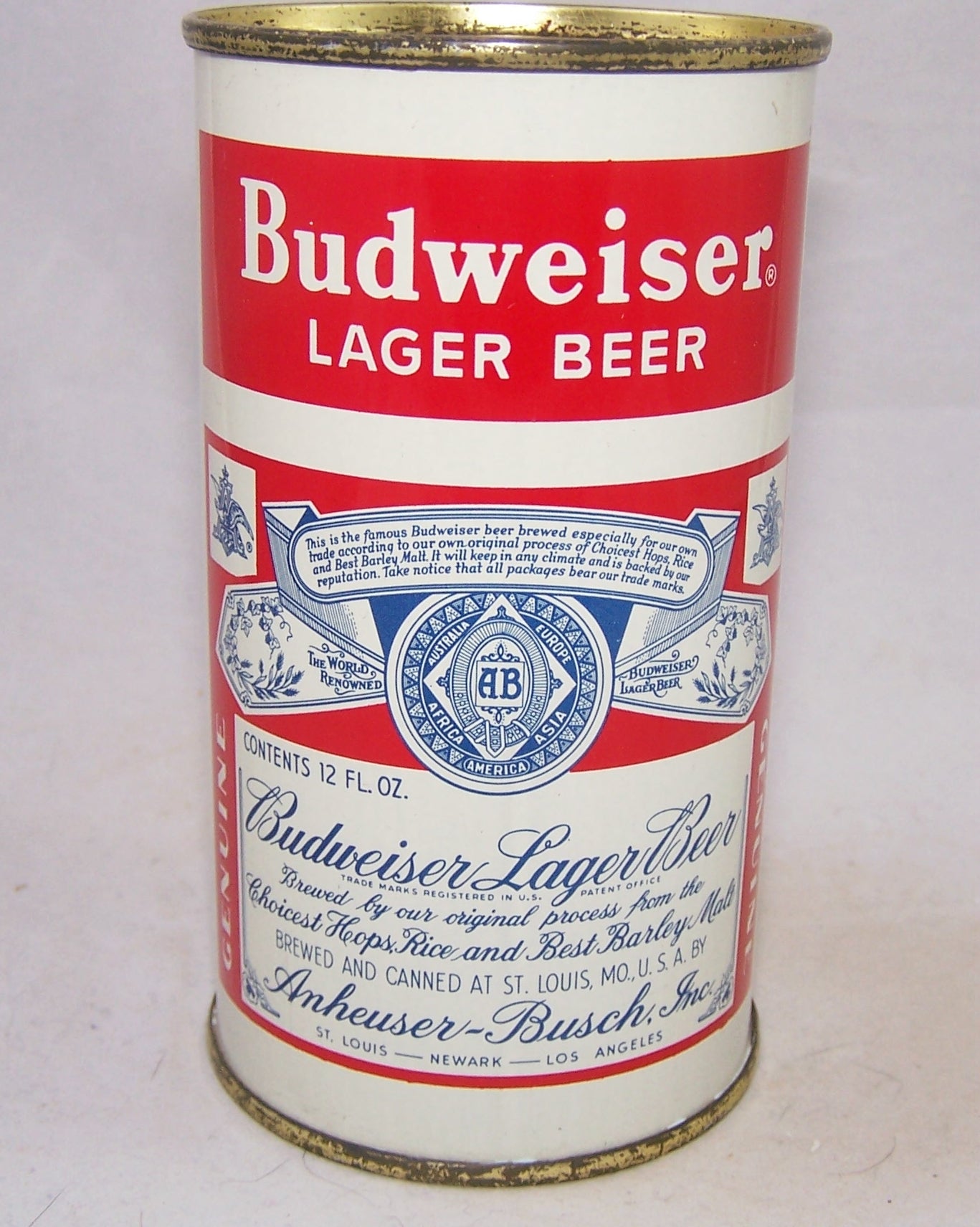 Budweiser Lager Beer, (3 City) USBC 44-13, Grade 1+ Sold on 02/19/18