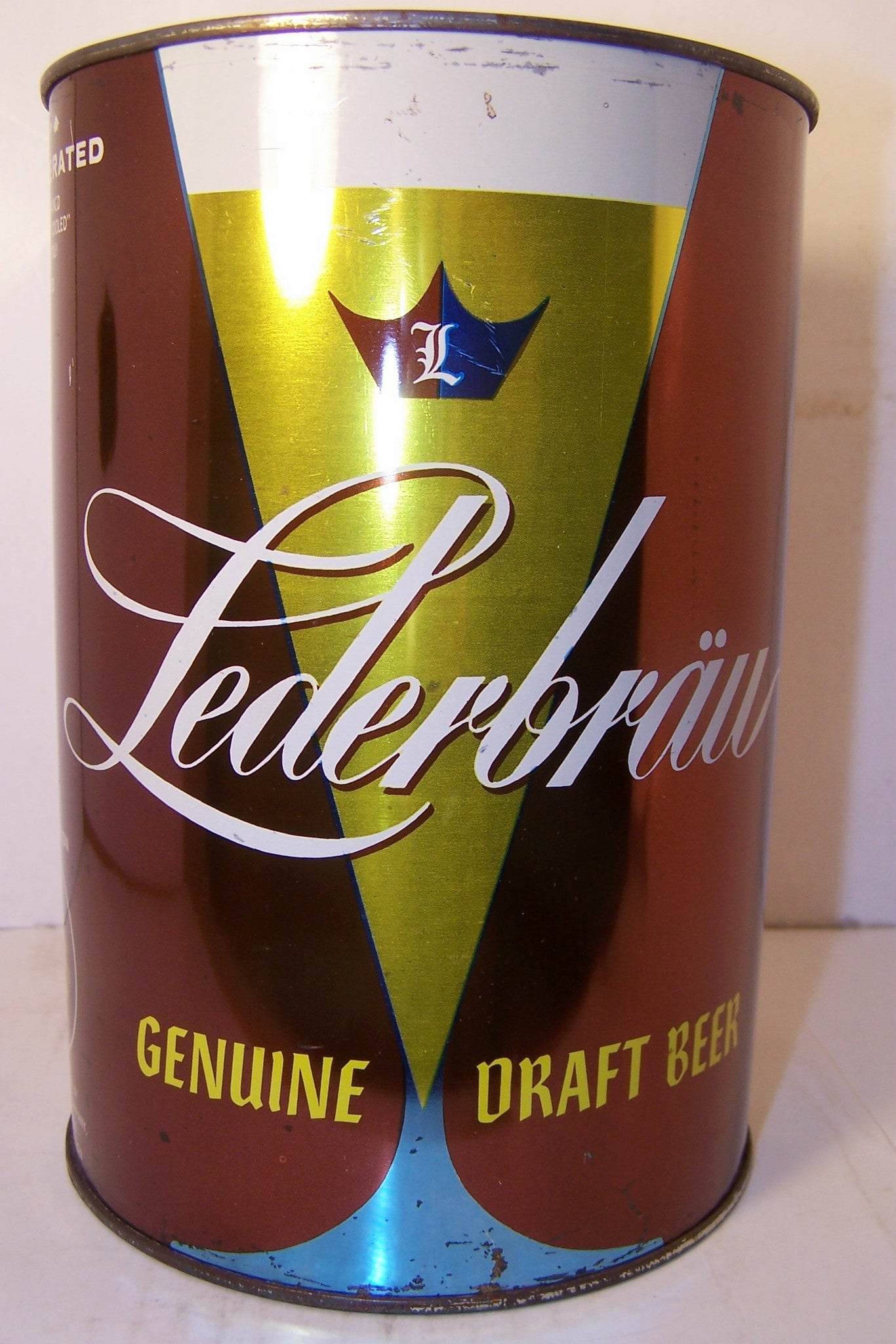 Lederbrau Genuine Draft Beer, USBC 245-11, Grade 1/1-  Sold  12/2/14