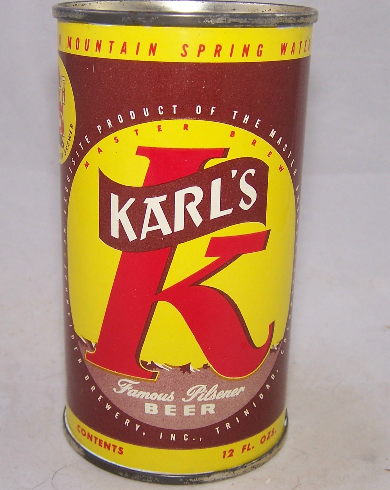 Karl's Famous Pilsner Beer, Like Usbc 87-04, Grade A1+ Sold on 02/19/18