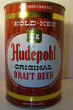 Hudepohl Original Draft Beer, "Tall Can" USBC 245-4 Grade 1/1+