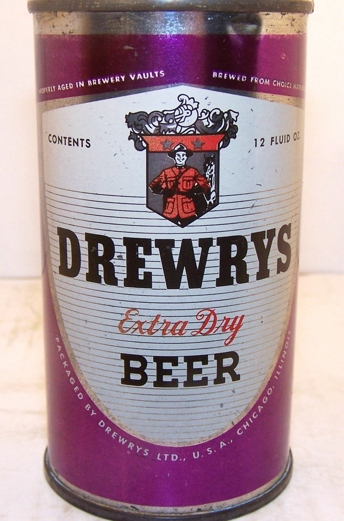 Drewrys Extra Dry Beer (Chicago) USBC 54-35,Grade 1- Sold on 10/05/15