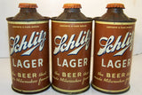 Find of Schlitz Lager flat bottom cones, USBC 183-12 Grade 1 Sold out!