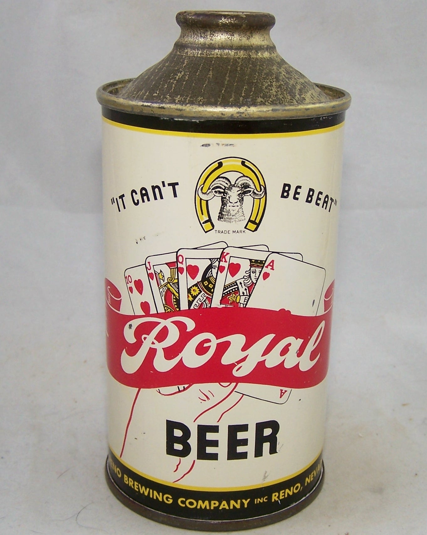 Royal Beer "It Can't Be Beat" USBC 182-12, Grade 1 to 1/1+ Sold on 04/14/18