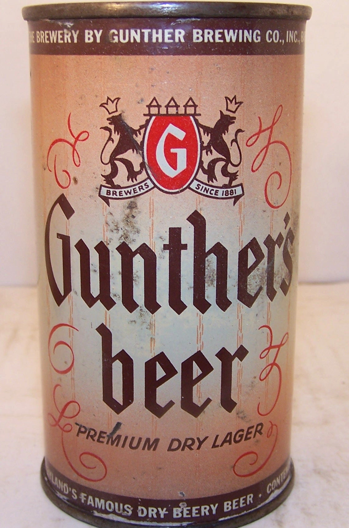 Gunther's Beer, USBC 78-24, Grade 1-
