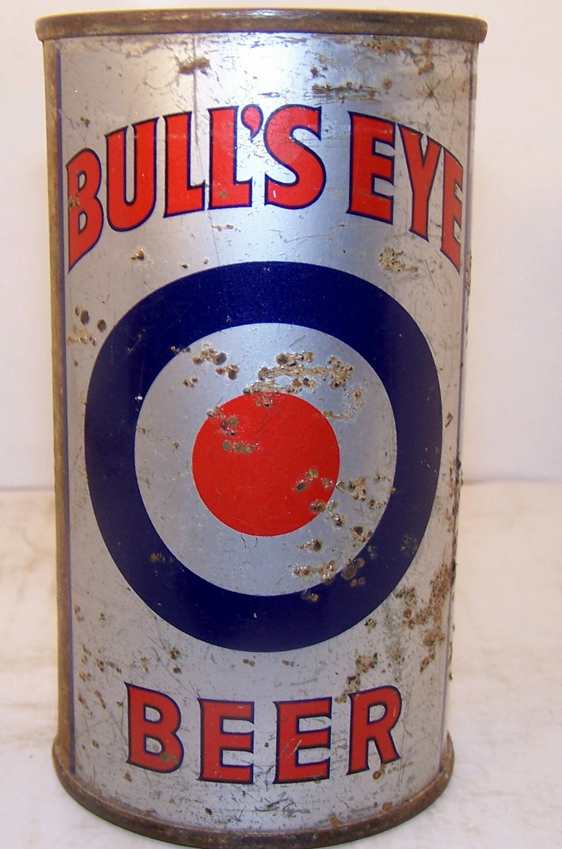 Bull's Eye Beer, USBC 46-6 pit can Sold 11/21/14