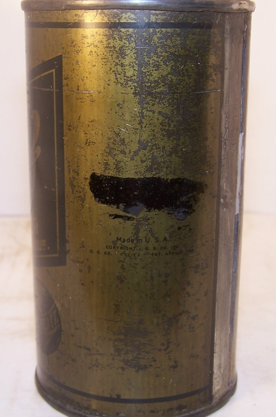 Schlitz Olive Drab, USBC 129-16 Grade 1 Sold on 3/2/15