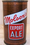 Molson's Export Ale, Clean original can, Grade 1/1+
