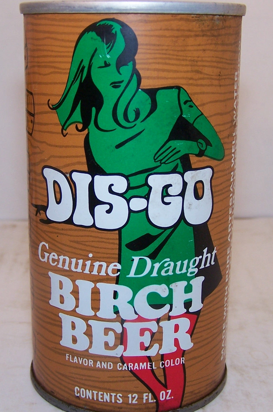 DIS-GO Birch Beer, 2007 soda book page #147 Grade 1/1+