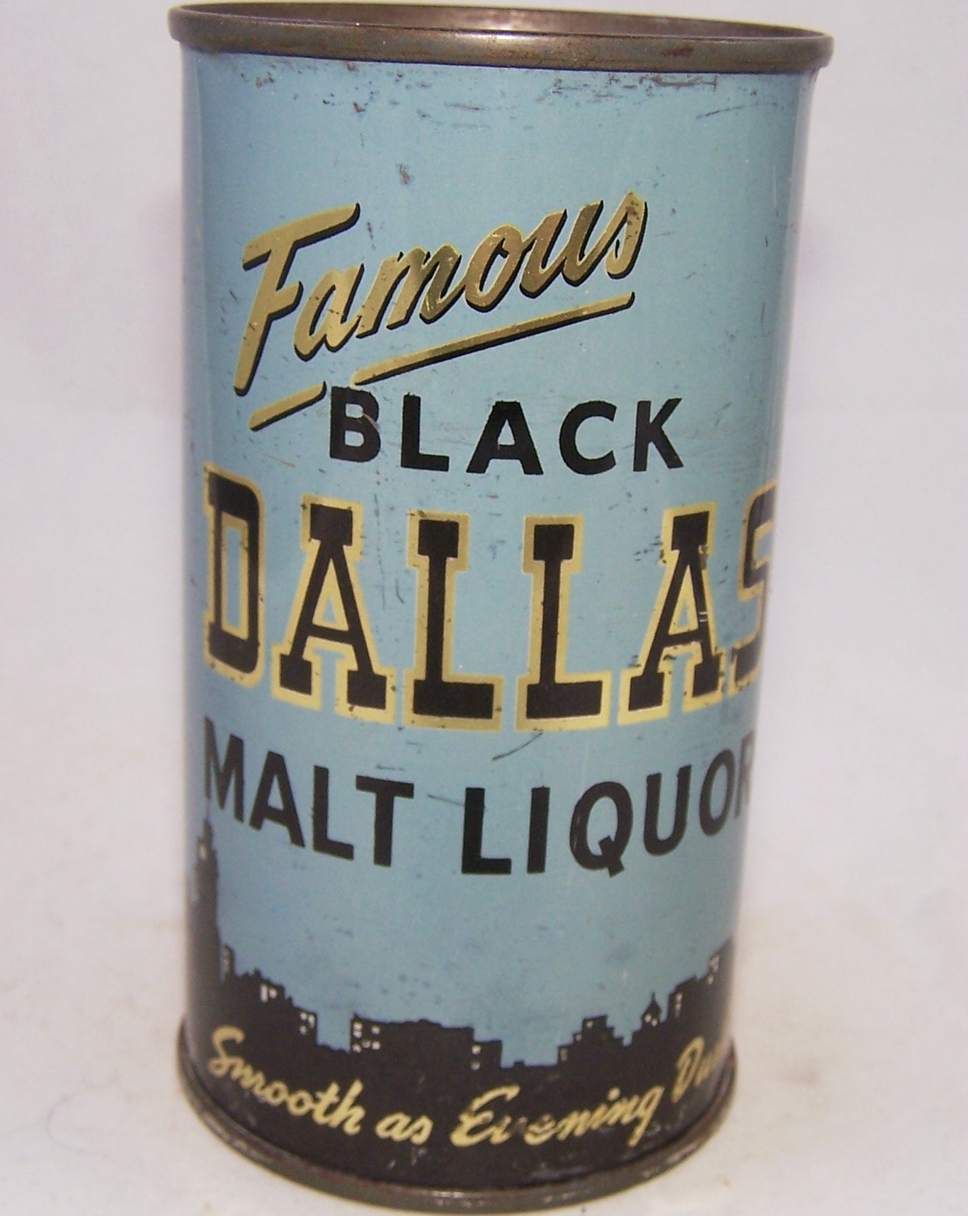 Black Dallas Malt Liquor, USBC 37-21, Grade 1-  Sold on 06/06/18