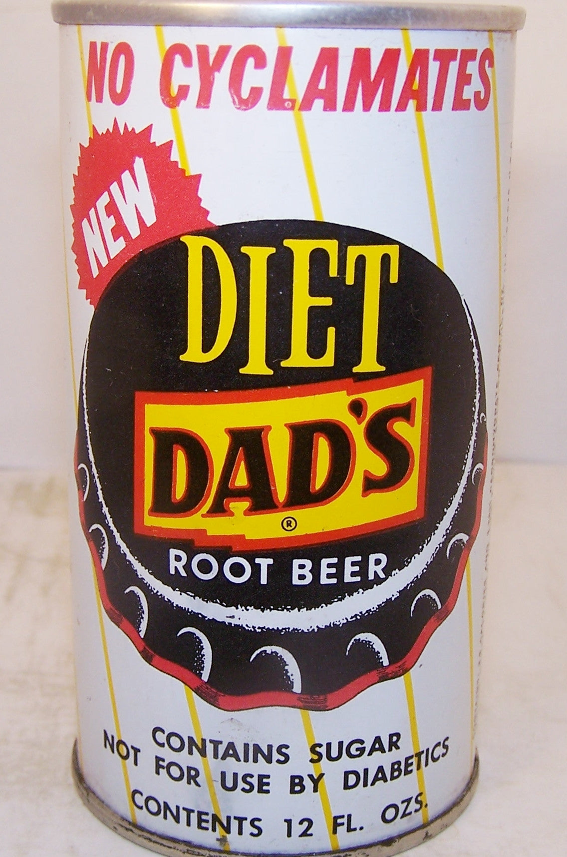 Dad's Diet Root Beer, 2007 soda can book page 144 Grade 1/1+