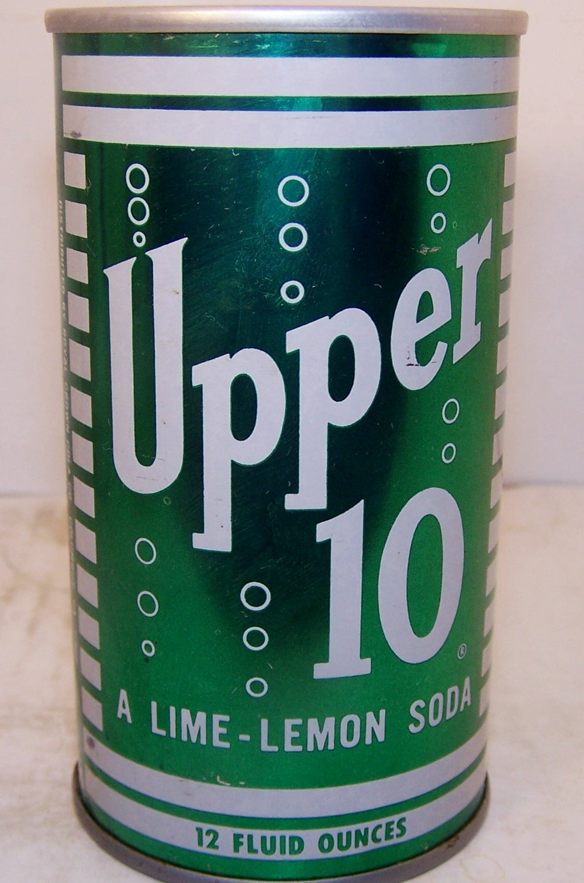 Upper 10 lime-lemon soda, not in 2007 book, Grade A1+