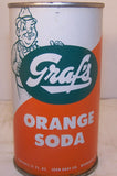 Graf's Orange Soda, 2007 soda book page 64 Grade 1/1-