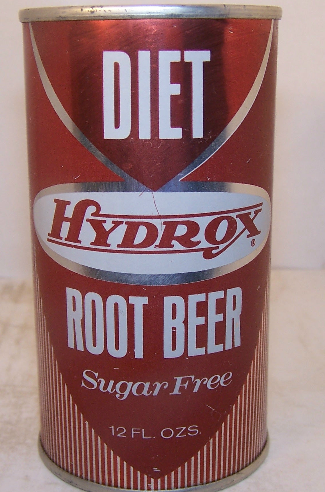 Hydrox Diet Root Beer, 2007 soda book page 73, Grade 1/1+