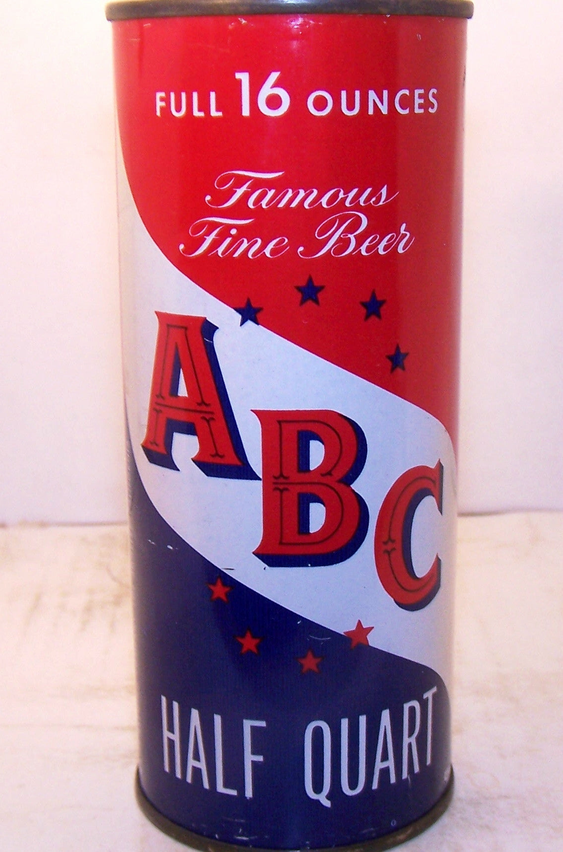 ABC beer half quart, USBC 224-2, Grade 1 to 1/1+ Sold 4/12/15