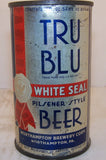 Tru Blu  White Seal Beer, Lilek Page # 811?  has a semi metallic finish, Grade 2+  Sold 11/17/14