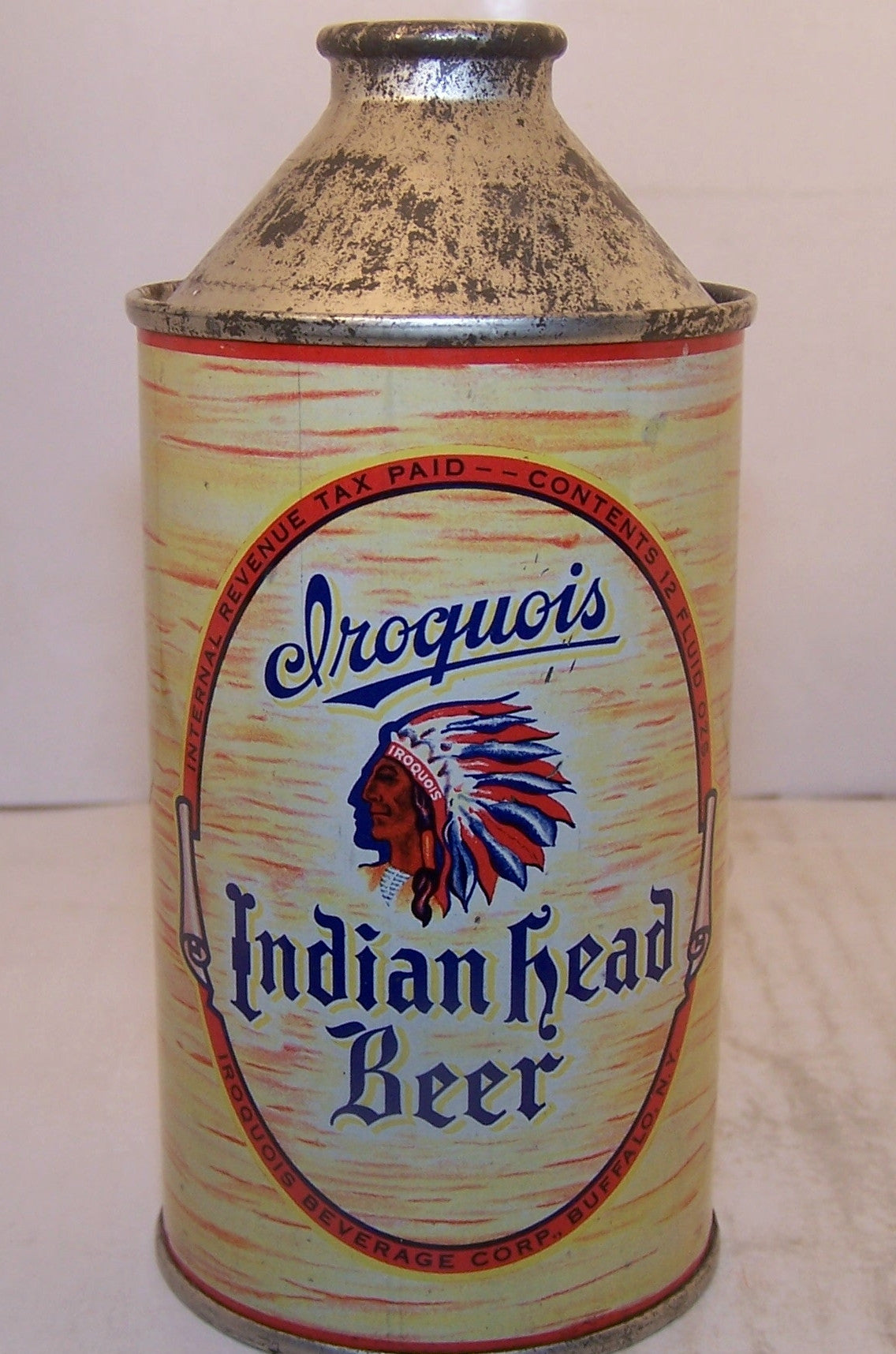 Iroquois Indian Head Beer, USBC 170-10 Grade 1/1+ Sold 2/28/15