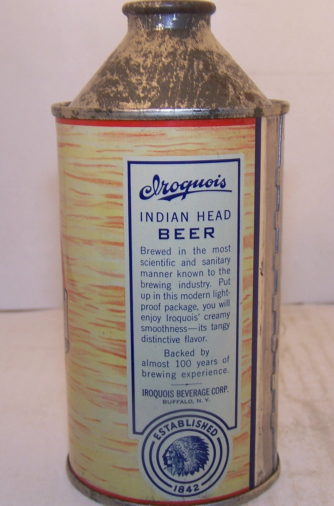 Iroquois Indian Head Beer, USBC 170-10 Grade 1/1+ Sold 2/28/15