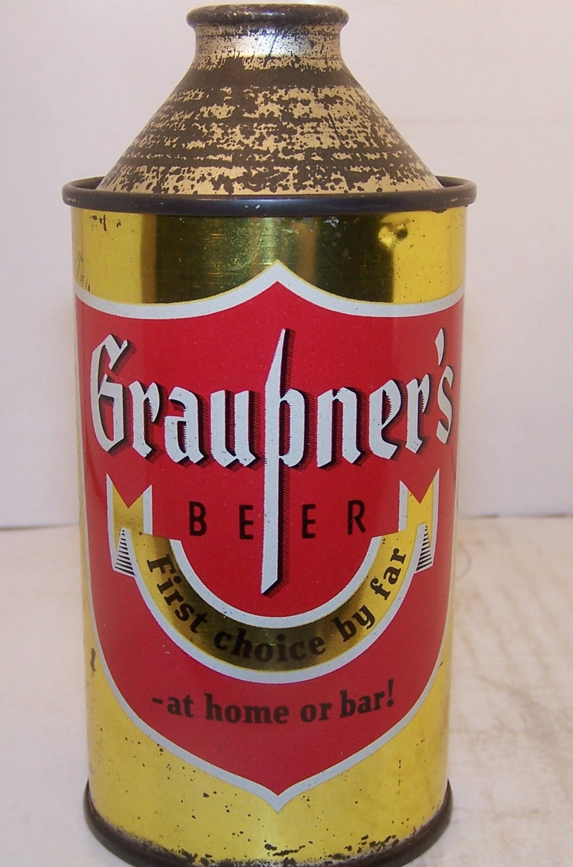 Graupner's Beer "At home or Bar" USBC 167-28 Grade 1 Sold on 06/16/16