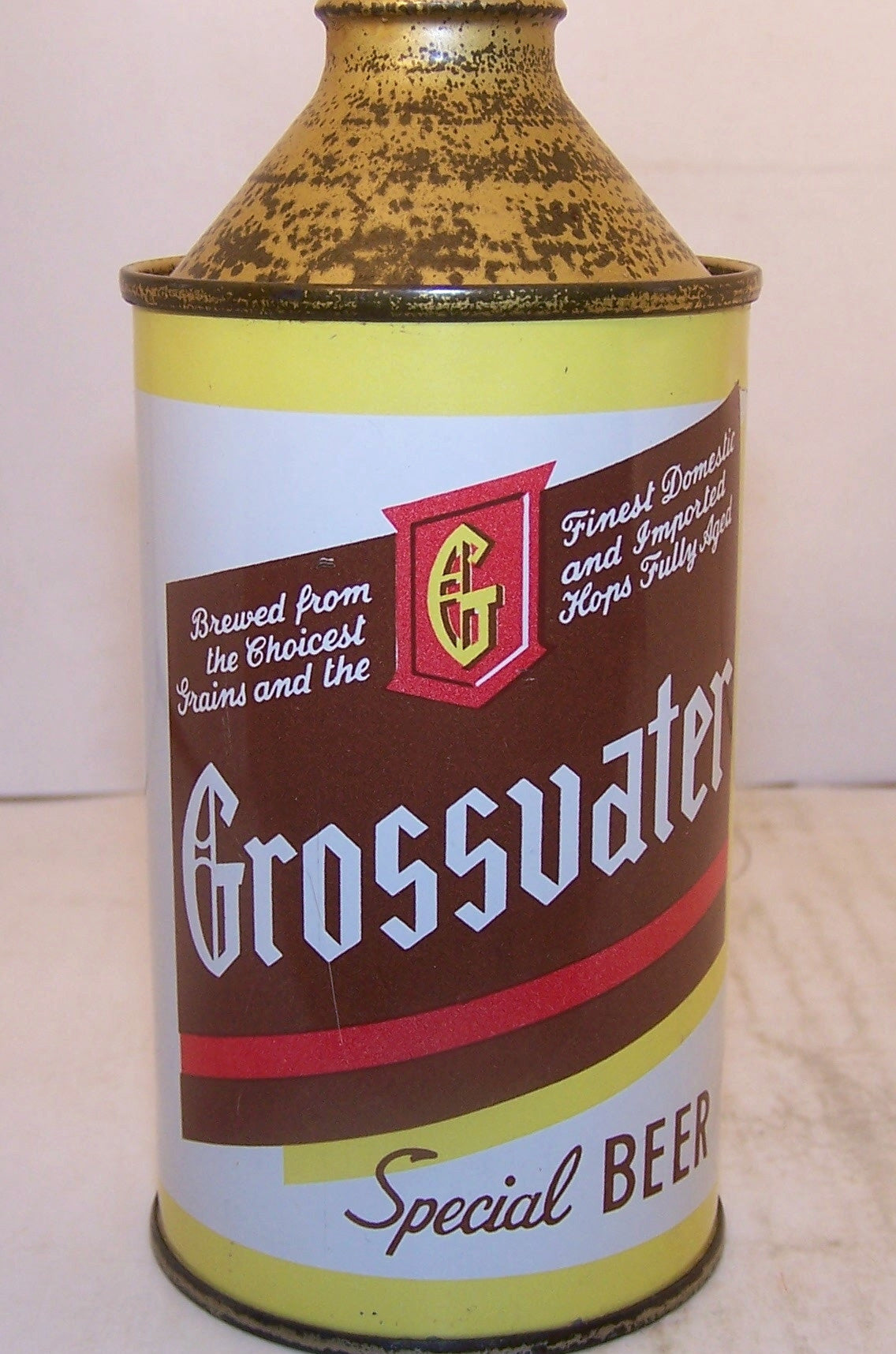 Grossvater Special Beer, USBC 168-3, Grade 1/1+ Sold on 4/6/15
